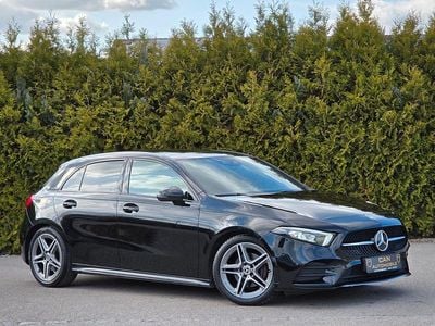 Usata Mercedes A200 AMG line 163 CV (119 kW) 2019 Nero Berlina