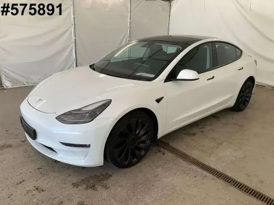 Gebraucht Tesla Model 3 Performance 461 kW (627 PS) 2022 Weiß metallic Limousine
