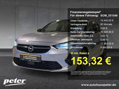 Gebraucht Opel Corsa GS Line 101 PS (74 kW) 2022 Grau Kleinwagen