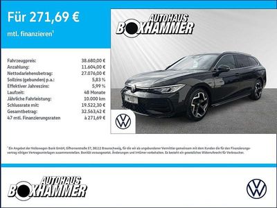 Gebraucht VW Passat R-line 150 PS (110 kW) 2025 Schwarz Kombi