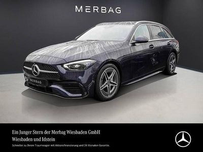 Gebraucht Mercedes C300 AMG line 279 PS (205 kW) 2022 Cavansitblau Kombi