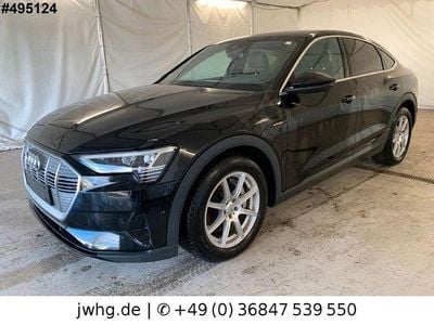 Gebraucht Audi e-tron Sportback Sport 300 kW (408 PS) 2021 Schwarz SUV