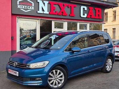 Gebraucht VW Touran Highline 150 PS (110 kW) 2018 Blau Van / Kleinbus