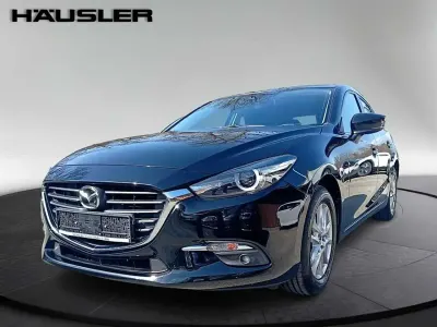 Brugt Mazda 3 Exclusive-Line 120 HK (88 kW) 2017 Sort Sedan