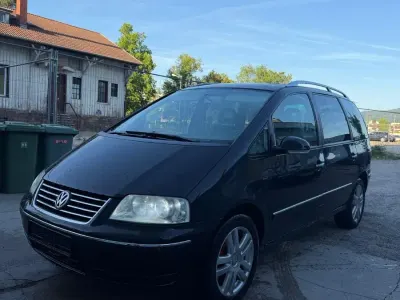 Gebraucht VW Sharan Freestyle 116 PS (85 kW) 2007 Schwarz Van / Kleinbus