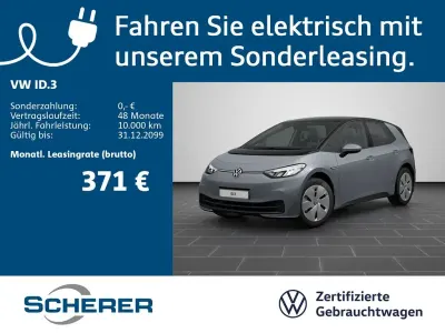 Gebraucht VW ID.3 Pro Performance 150 kW (204 PS) 2023 Mondsteingrau schwarz Kleinwagen