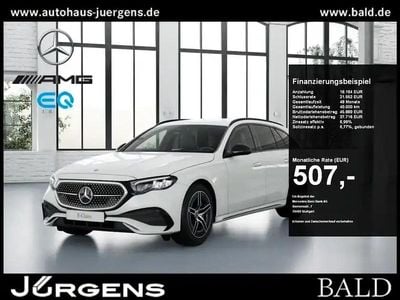 Gebraucht Mercedes E300 AMG 197 PS (144 kW) 2024 Weiss polarweiß Kombi