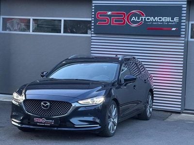 Gebraucht Mazda 6 Sports-Line 184 PS (135 kW) 2020 Blau Kombi