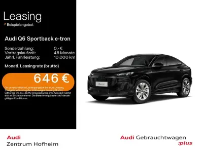 Second-hand Audi Q6 Sportback e-tron Performance 225 kW (306 CP) 2025 Negru SUV
