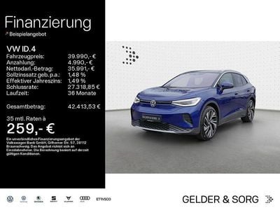 Gebraucht VW ID.4 Pro 210 kW (286 PS) 2025 Blue dusk metallic SUV