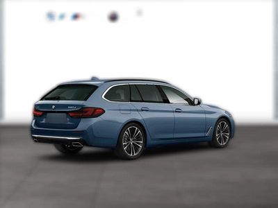 Blau metallic Gebraucht 2023 BMW 520 Luxury Line Kombi | 42.790 €