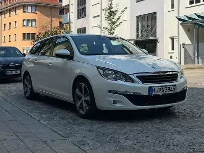 Gebraucht Peugeot 308 SW Access 116 PS (85 kW) 2014 Weiß Kombi
