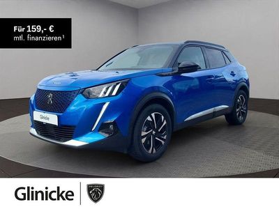 Gebraucht Peugeot e-2008 GT 100 kW (136 PS) 2021 Blau SUV