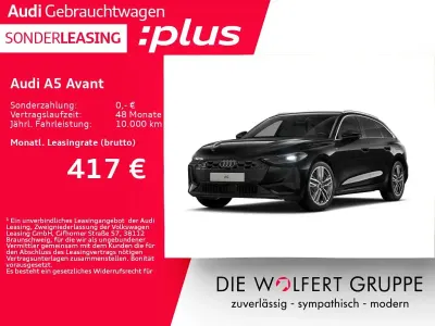 Gebraucht Audi A5 Basis 299 PS (219 kW) 2025 Mythosschwarz metallic Kombi