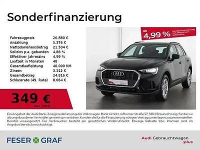 Mythosschwarz metallic Gebraucht 2021 Audi Q3 SUV | 25.880 € (Guter Preis)