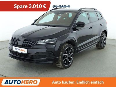 Brugt Skoda Karoq SportLine 150 HK (110 kW) 2022 Sort SUV