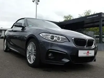 Brugt BMW 218 M Sport 150 HK (110 kW) 2016 Grå Cabriolet