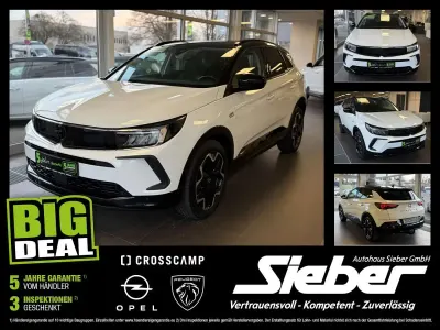Gebraucht Opel Grandland X GS Line 224 PS (164 kW) 2022 Jade weiss/arktis weiss SUV