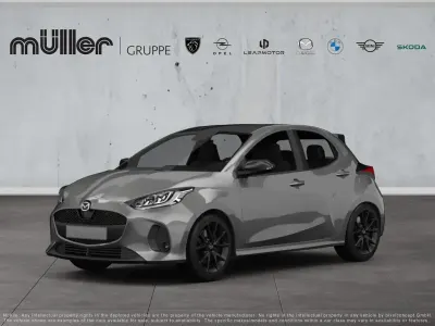 Neu Mazda 2 Exclusive 116 PS (85 kW) 2026 Sky grey Kleinwagen