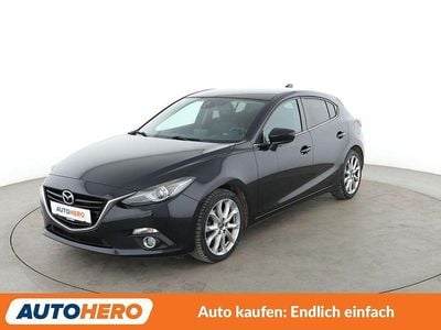 Schwarz Gebraucht 2015 Mazda 3 Sports-Line Limousine | 12.990 € (Etwas zu teuer)