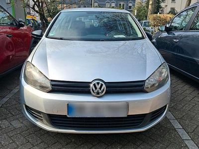 Gebraucht VW Golf VI 2010 Silber Kleinwagen