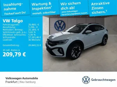 Gebraucht VW Taigo R-line 116 PS (85 kW) 2025 Weiß SUV