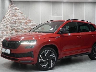 Usata Skoda Karoq SportLine 190 CV (139 kW) 2022 Rosso SUV