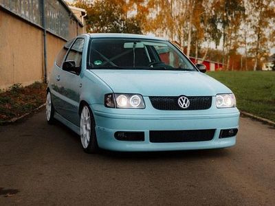 Gebraucht VW Polo 60 PS (44 kW) 2001 Blau Kleinwagen