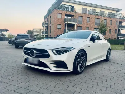 Brugt Mercedes CLS450 AMG 420 HK (308 kW) 2018 Hvid Sedan