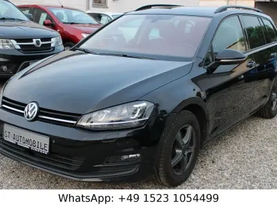Gebraucht VW Golf VII Comfortline 110 PS (80 kW) 2013 Schwarz Kombi
