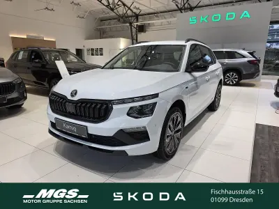 Gebraucht Skoda Kamiq Tour 116 PS (85 kW) 2025 Moonweiß perleffekt SUV