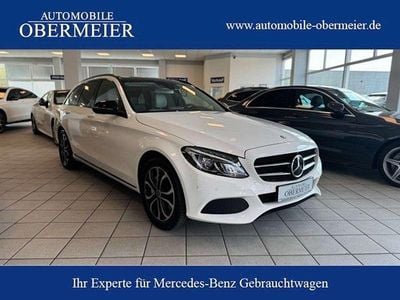 Gebraucht Mercedes C250 Night 211 PS (155 kW) 2017 Weiß (polarweiss) Kombi