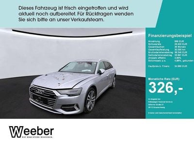 Silber Gebraucht 2022 Audi A6 Sport Kombi | 34.890 € (Superpreis)