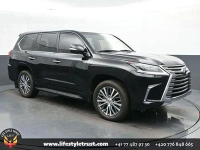 Brugt Lexus LX570 Luxury Line 383 HK (281 kW) 2019 Sort SUV