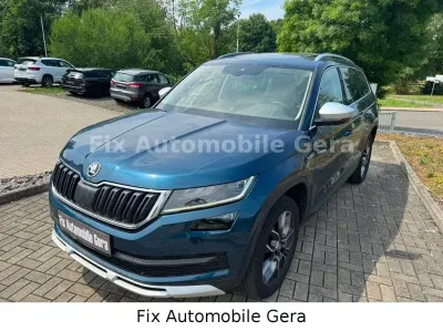 Gebraucht Skoda Kodiaq Scout 4x4 179 PS (131 kW) 2018 Blau SUV