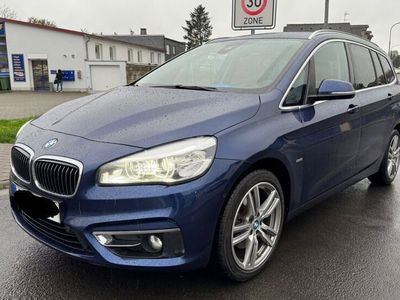 gebraucht BMW 218 Gran Tourer 218 d Luxury Line Navi Leder LED SHZ