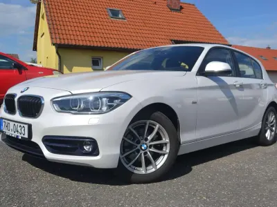Gebraucht BMW 118 Sport Line 136 PS (100 kW) 2018 Weiß Kleinwagen