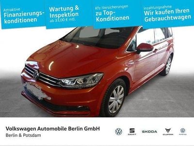 Brugt VW Touran Highline 150 HK (110 kW) 2017 Orange MPV