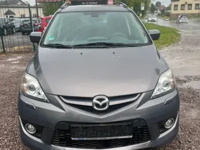 Gebraucht Mazda 5 Active Plus 145 PS (106 kW) 2010 Grau Van / Kleinbus