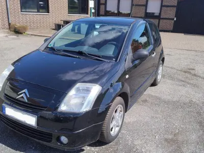 Brugt Citroën C2 60 HK (44 kW) 2007 Sort Hatchback