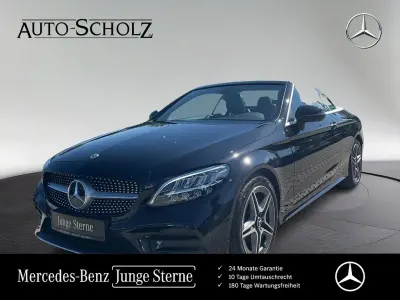 Używany Mercedes C180 AMG 156 KM (114 kW) 2023 Czarny Kabriolet