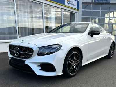 Gebraucht Mercedes E400 340 PS (250 kW) 2020 Diamantweiss  metalliclack Cabrio