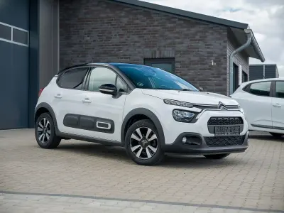 Gebraucht Citroën C3 Shine 82 PS (60 kW) 2021 Weiß Kleinwagen