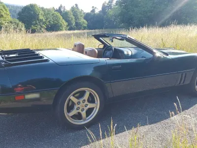 Gebraucht Corvette C4 268 PS (197 kW) 1990 Grün Cabrio