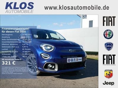 Gebraucht Fiat 500X Dolcevita 131 PS (96 kW) 2024 Blau SUV