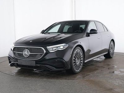 Gebraucht Mercedes E220 AMG 197 PS (144 kW) 2025 Metalliclack obsidianschwarz metallic Limousine