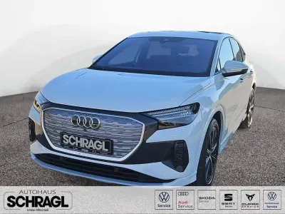 Gebraucht Audi Q4 Sportback e-tron Ambiente 219 kW (299 PS) 2022 Gletscherweiß metallic SUV