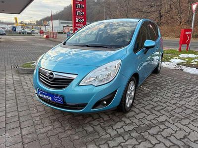 Gebraucht Opel Meriva 101 PS (74 kW) 2010 Blau Van / Kleinbus