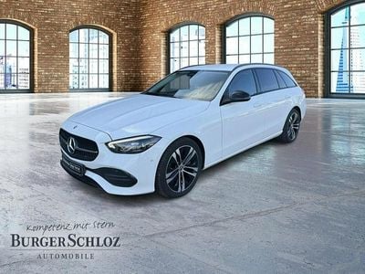 Unilack polarweiß Gebraucht 2022 Mercedes C220 Night Kombi | 31.800 € (Fairer Preis)