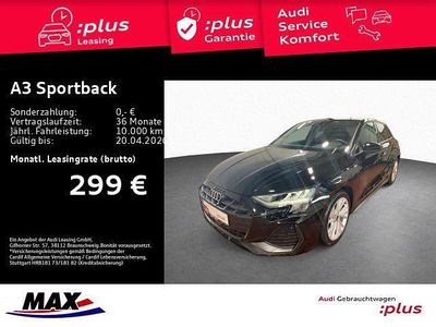 Gebraucht Audi A3 S-Line 150 PS (110 kW) 2025 Mythosschwarz metallic Limousine
